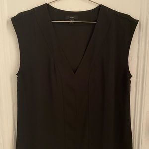 J.Crew Black Sleeveless Top